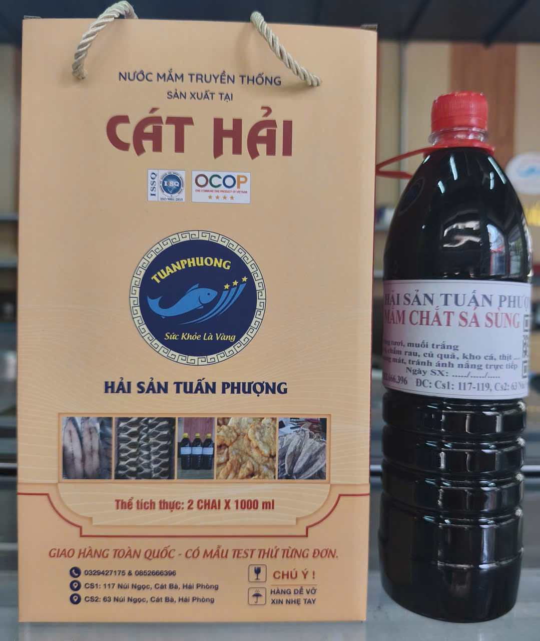 Mắm chắt sá sùng (Chai 1 lít giá 450000đ)