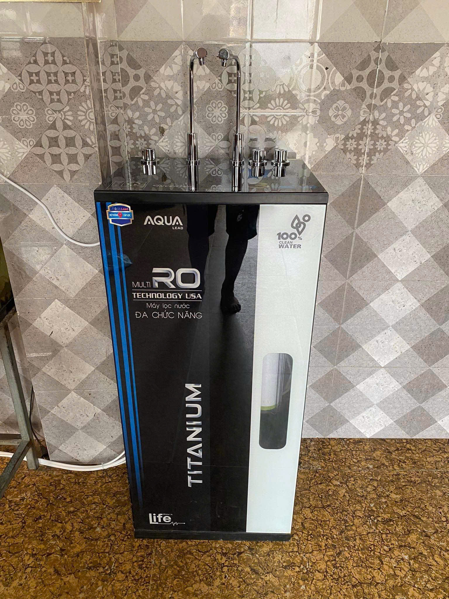 Máy 2v 3 chế độ Nóng Lạnh Nguội Aqua lead 11 cấp lọc