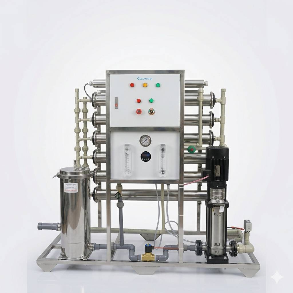 Hệ Thống Đầu Dàn RO Công Suất 1500l/h - D1500