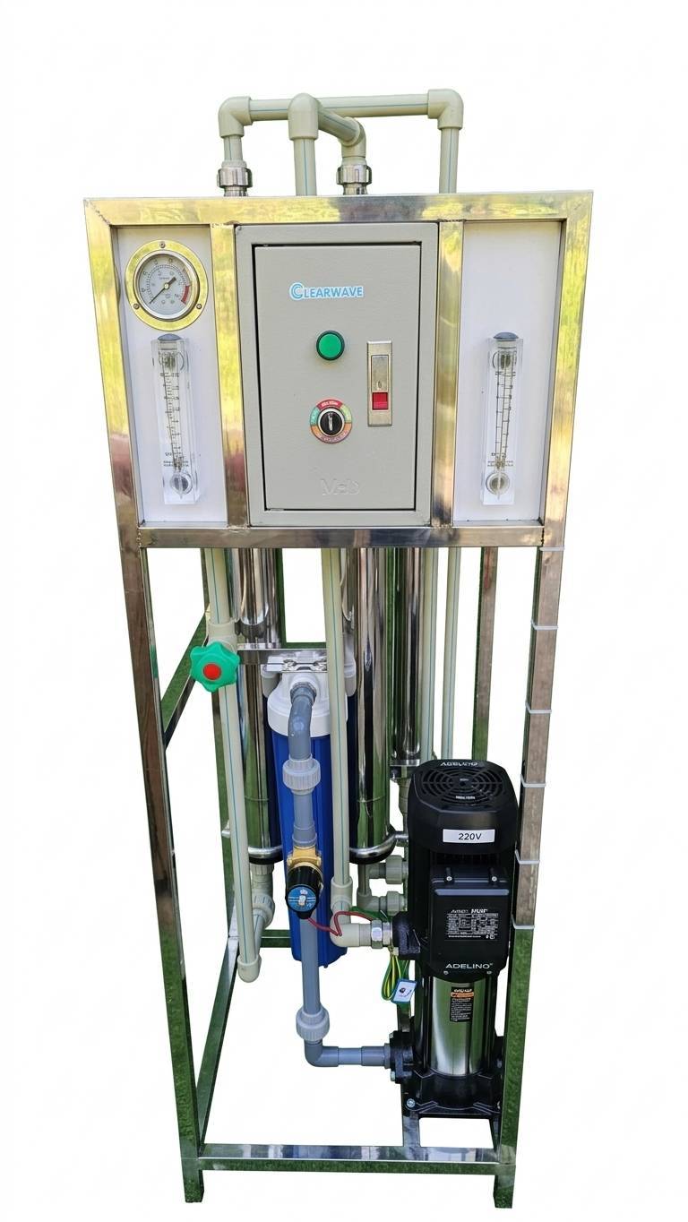 Hệ thống lọc nước RO 500l/h Clearwave H500-3CPR- lite