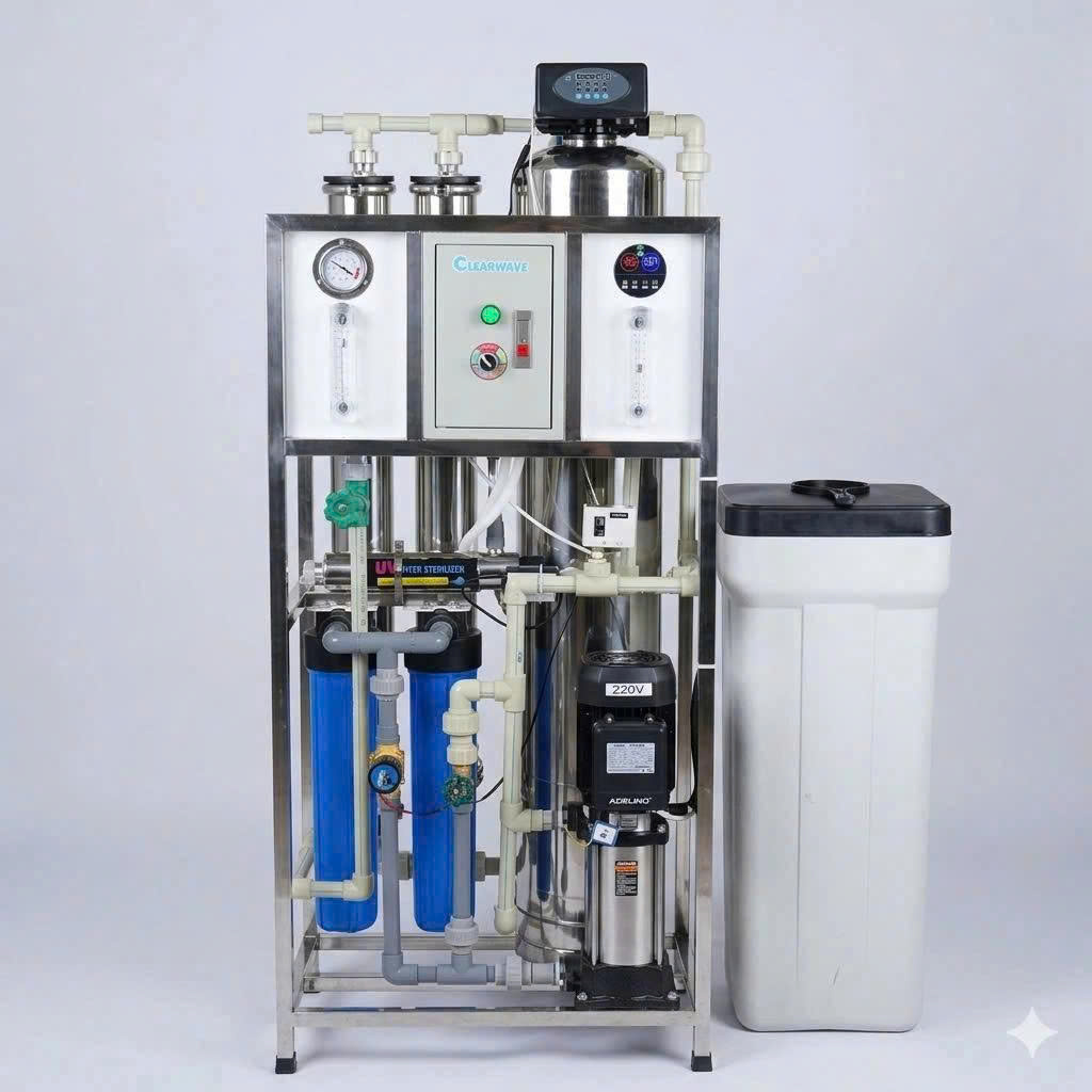 Hệ Thống Lọc Nước Công Nghiệp RO 500L - H500-1AI