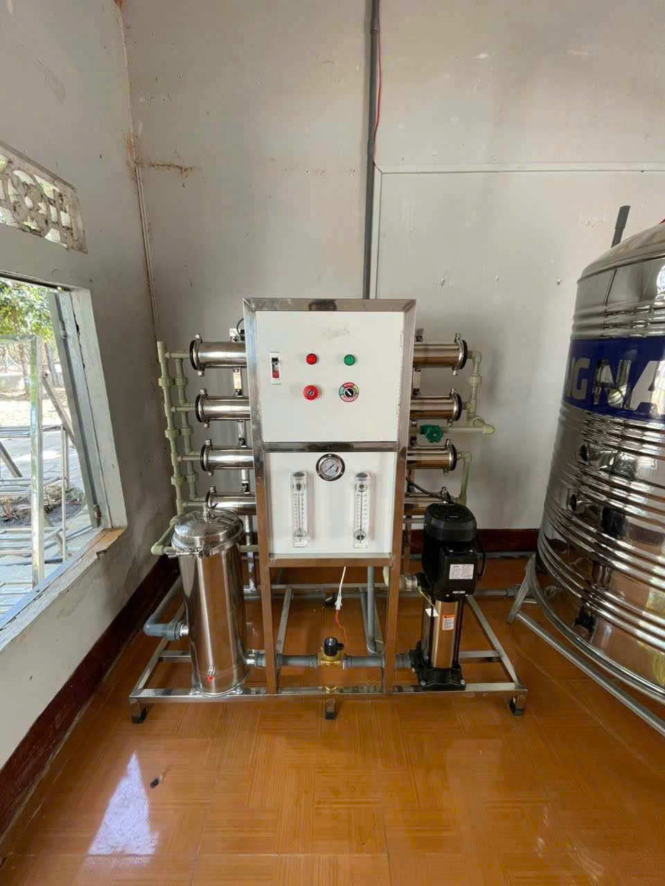 Đầu Dàn Lọc Nước RO Công Nghiệp 1000L/h - D1000