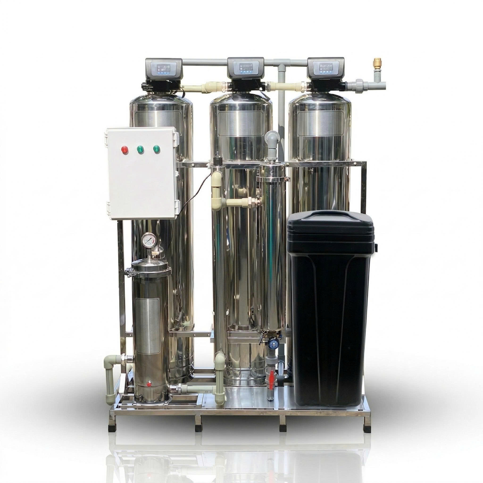 Hệ Thống Lọc Tổng Biệt Thự 3 Cột Inox UF vôi - T1500-3AIFV
