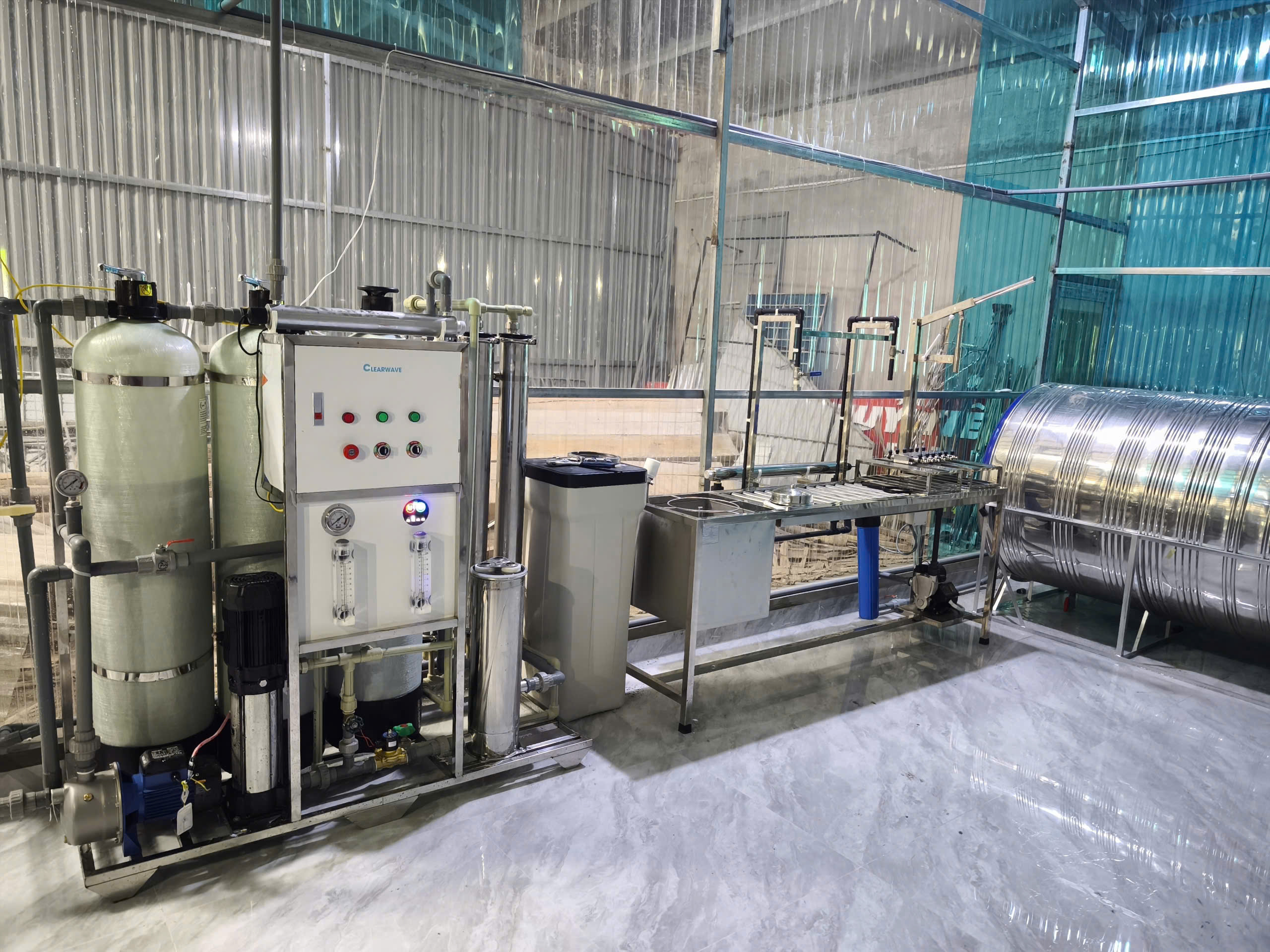 Hệ Thống Lọc Nước Công Nghiệp RO 750L - H750-3AC