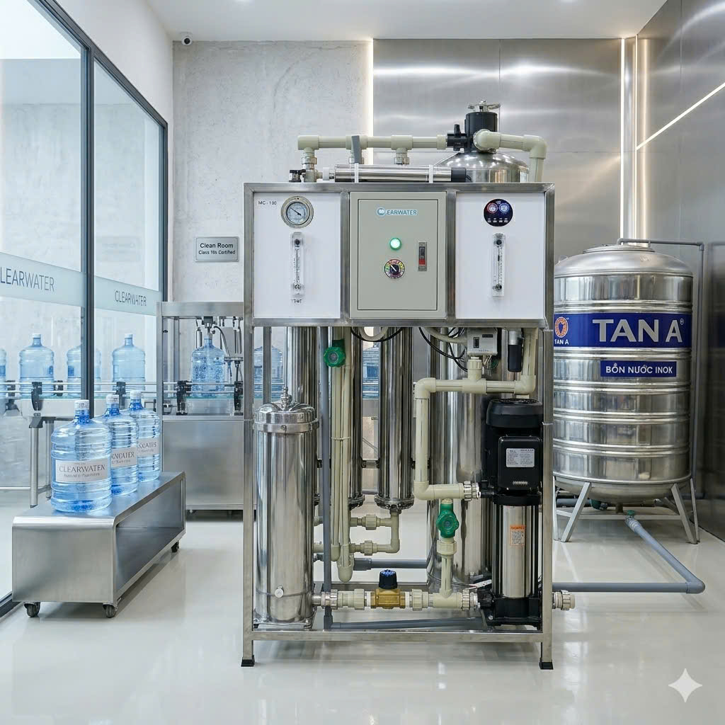 Hệ thống lọc nước ro 750l/h - H750-1CI