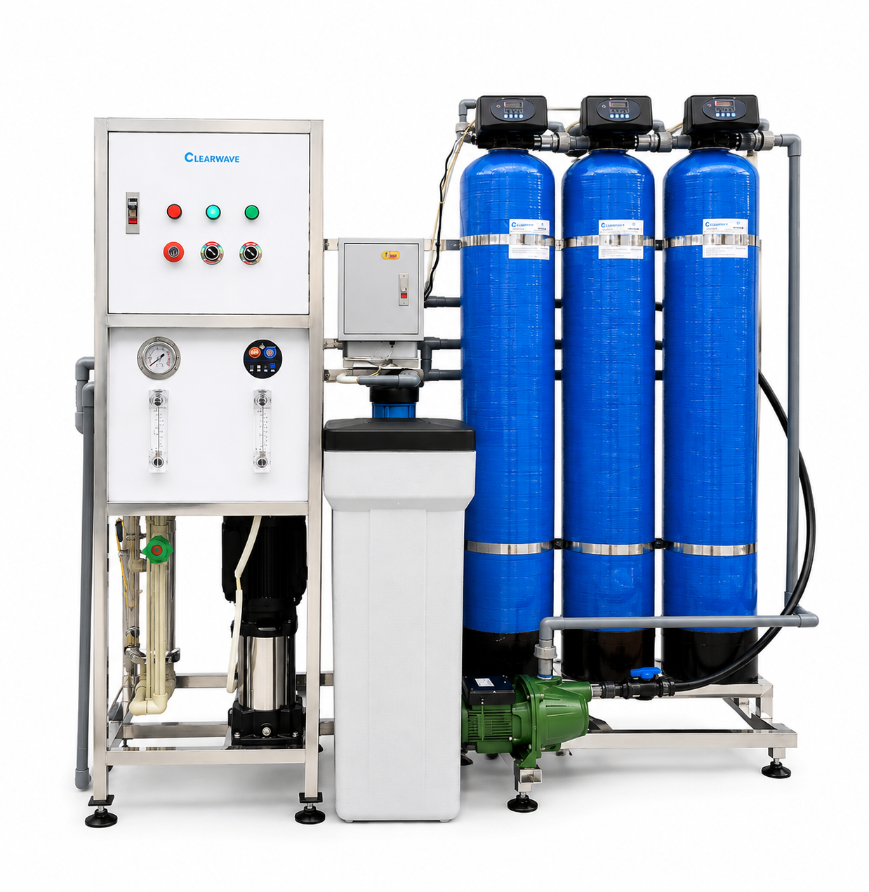 Hệ Thống Lọc Nước Công Nghiệp RO 250L - H250-3AP