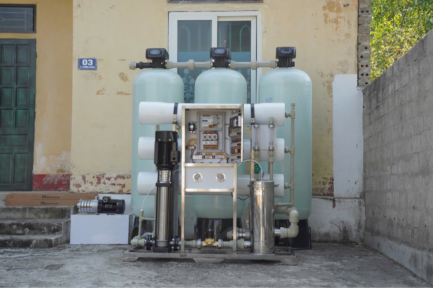 Hệ Thống Lọc Nước RO công nghiệp 3000L/h - H3000-3APR