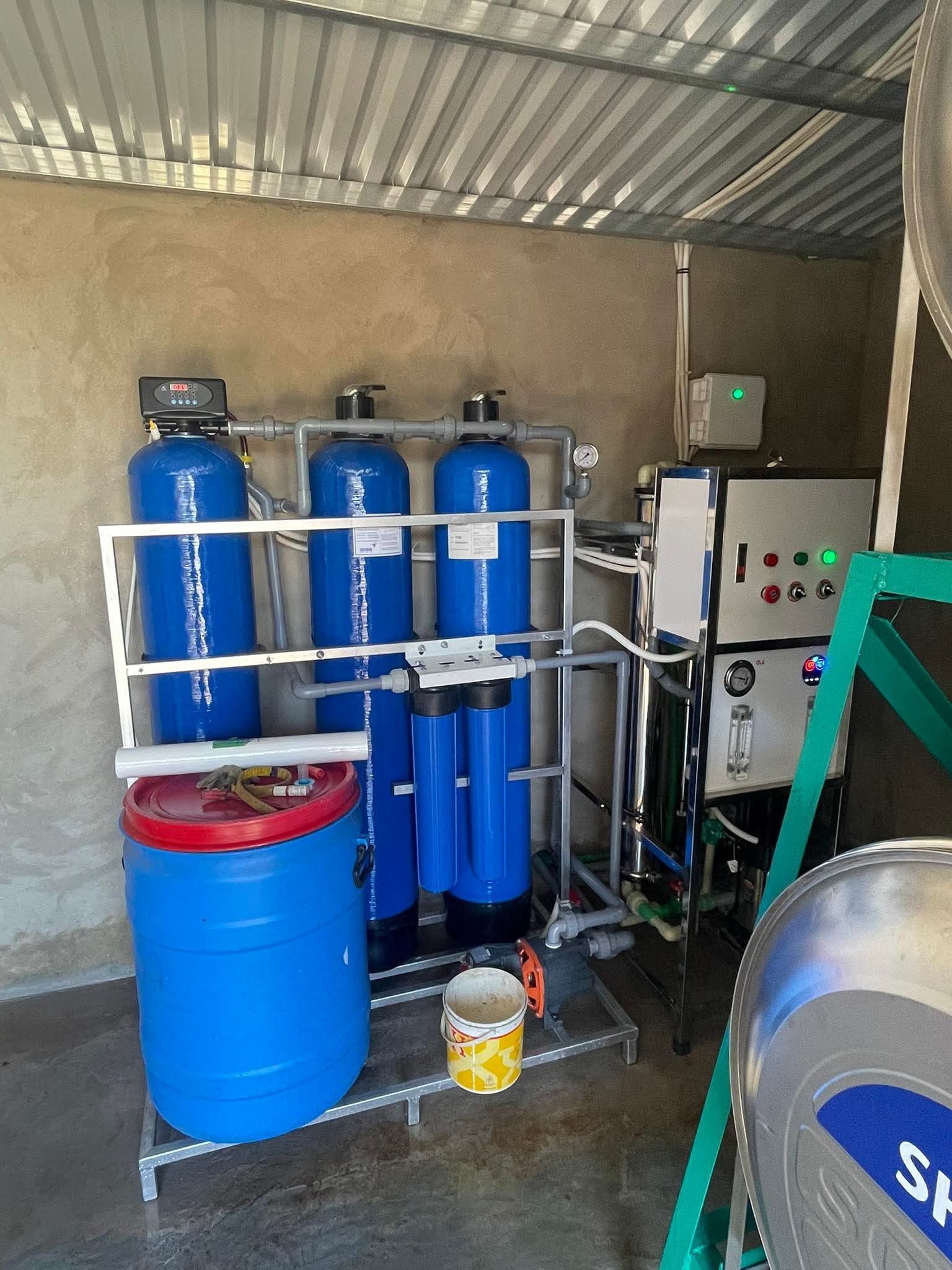 Hệ thống lọc nước ro 500l/h - H500-3CPR
