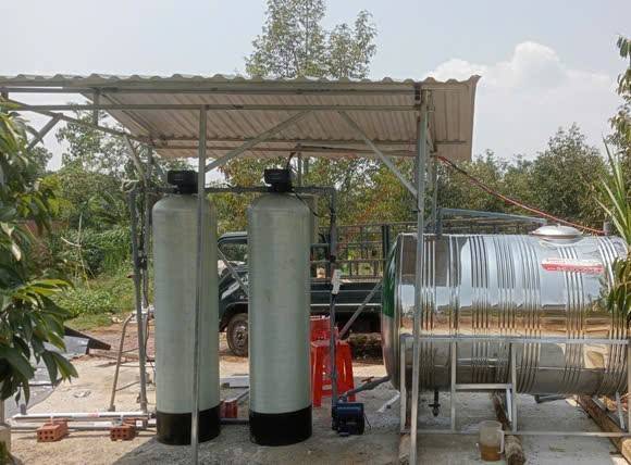 Hệ thống lọc nước nhiễm sắt 5000l/h