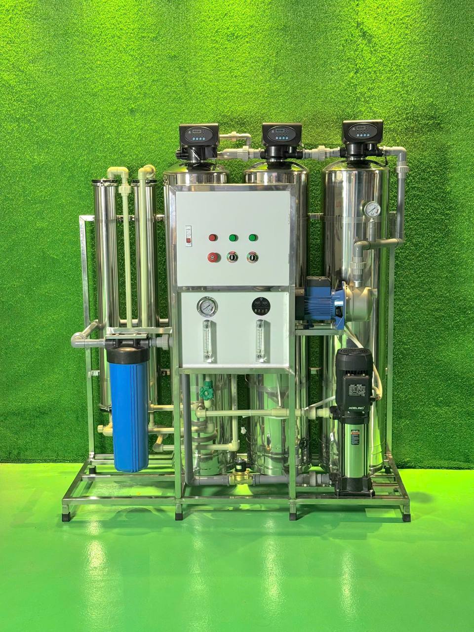Hệ Thống Lọc Nước Công Nghiệp RO 500L - H500-3AI
