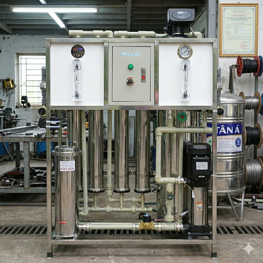 Hệ thống lọc nước RO 1000L/H 1 cột - H1000-AI
