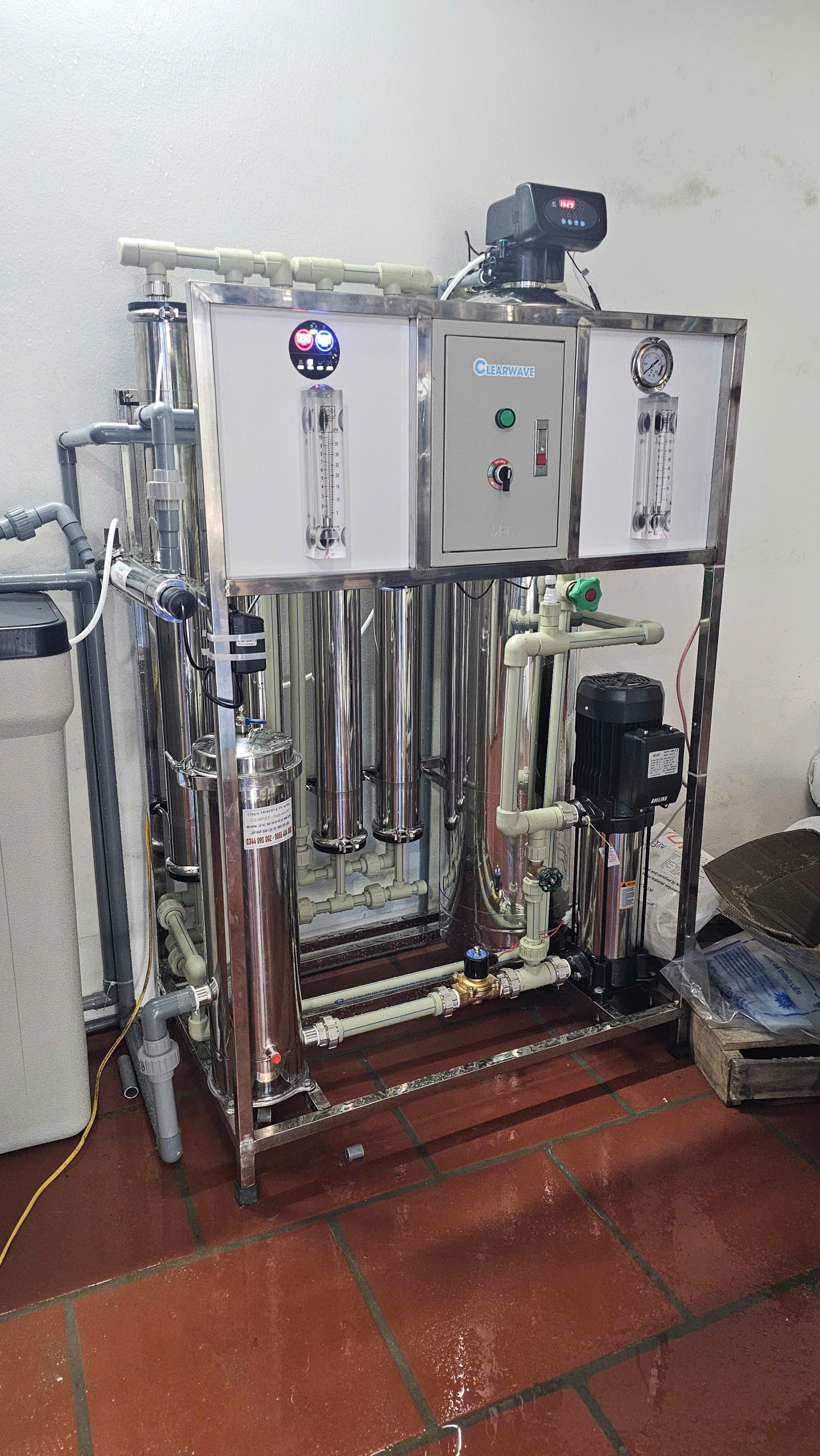 Hệ thống lọc nước RO 1000L/H 1 cột - H1000-AI