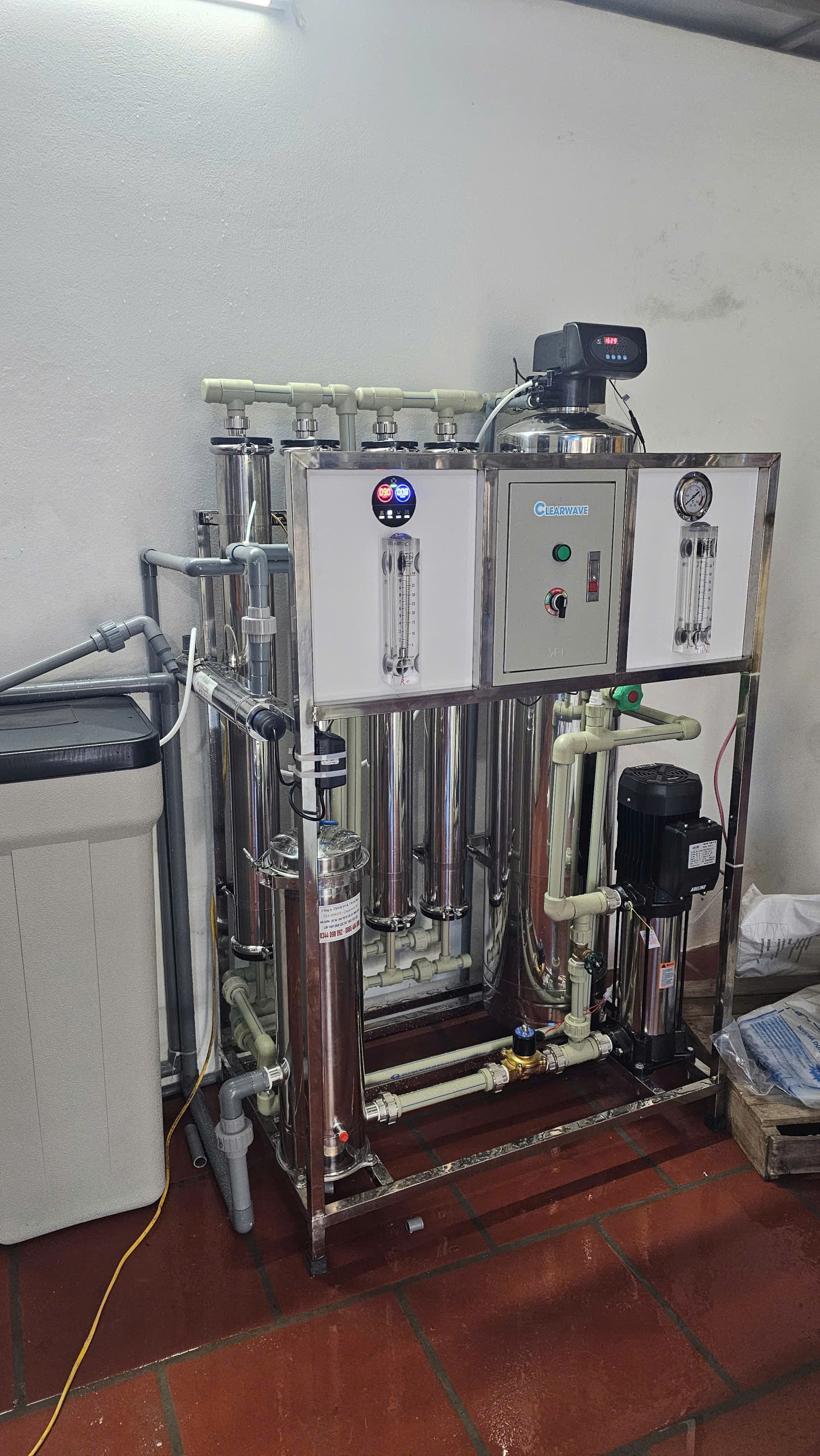 Hệ thống lọc nước RO 1000L/H 1 cột - H1000-AI