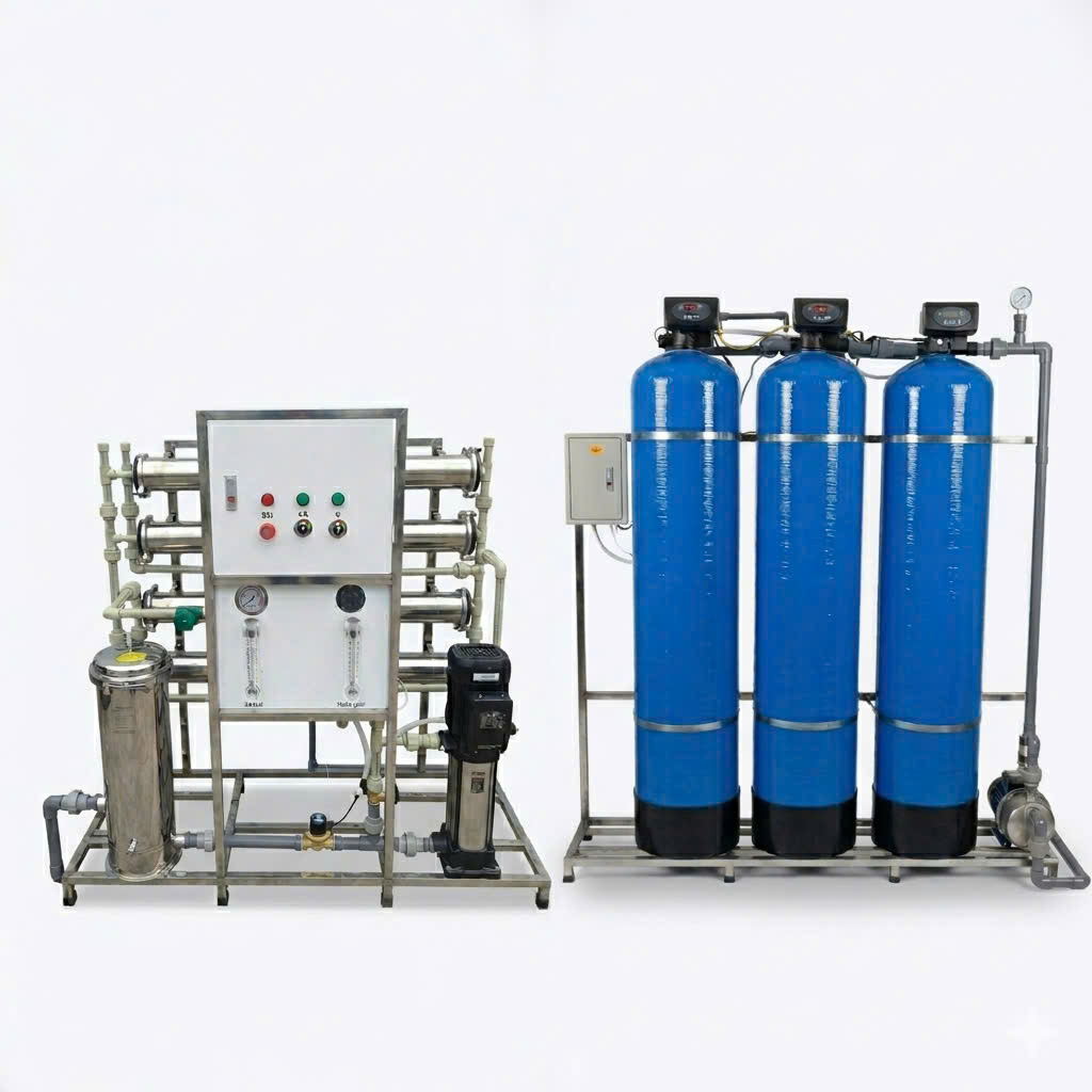 Hệ thống lọc nước ro 1000l /h - H1000-3APR
