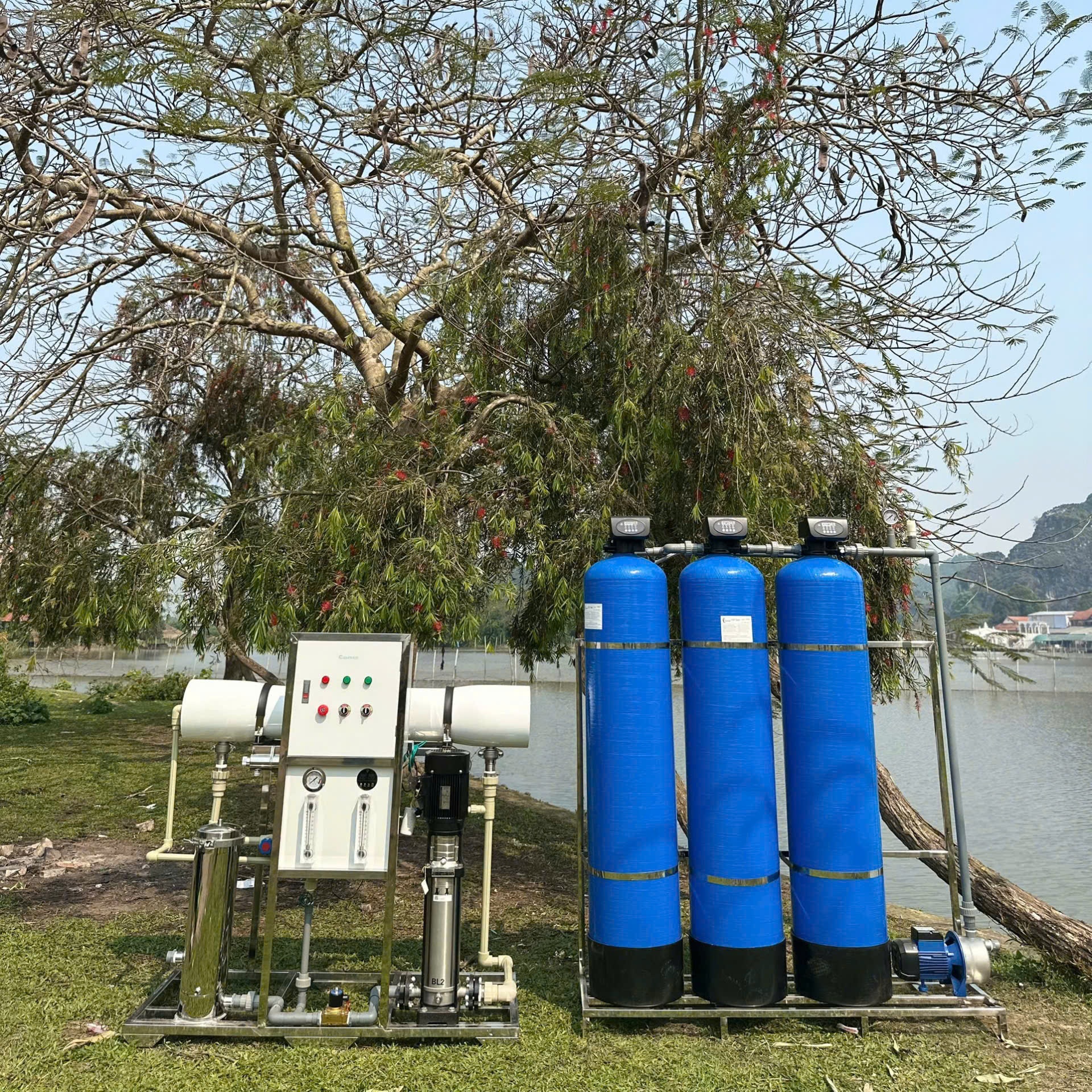 Hệ thống lọc nước ro 1000l /h - H1000-3APR8040