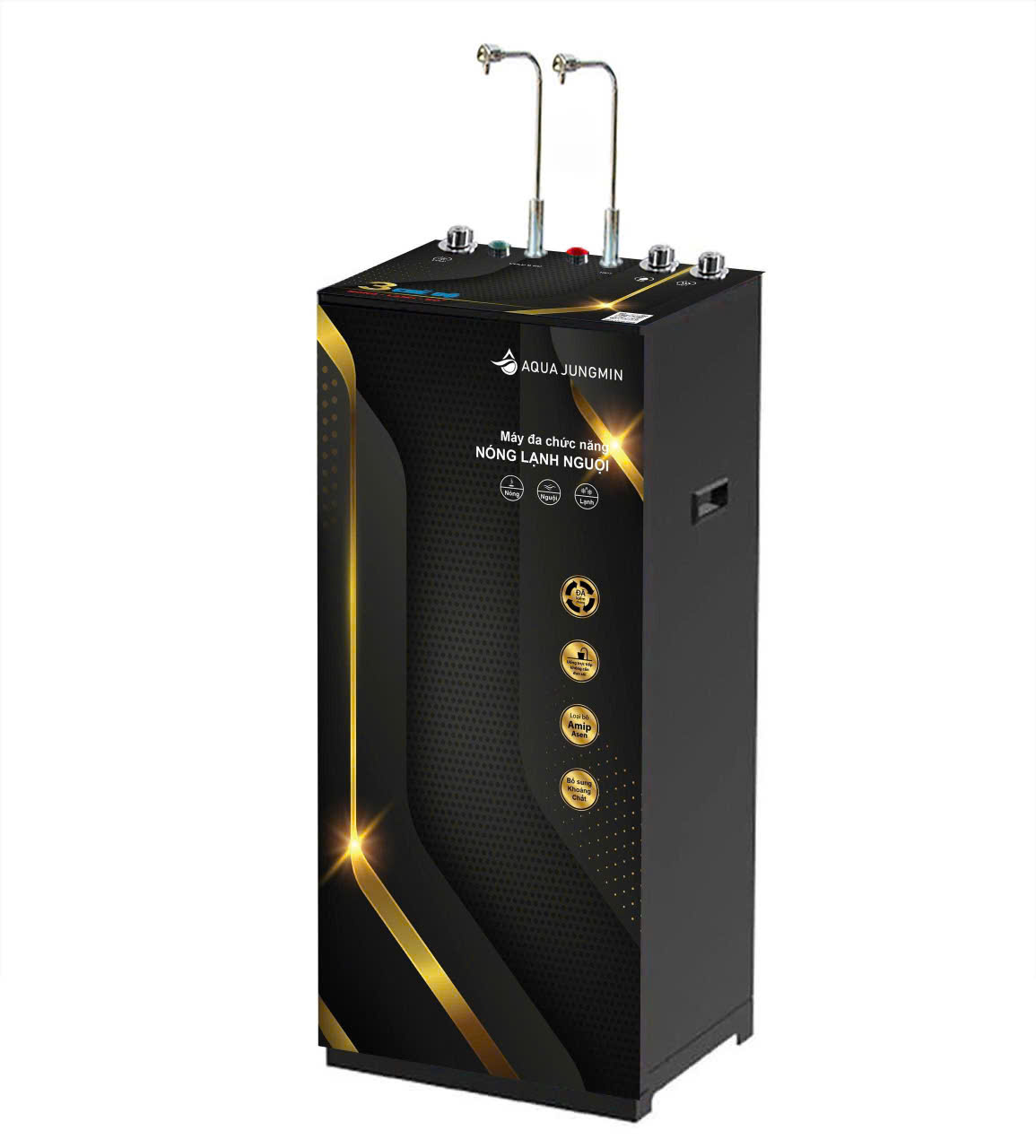 Máy Lọc Nước Aqua Jungmin 2 vòi 3 chế độ - 10 Cấp Lọc (Điện Tử)
