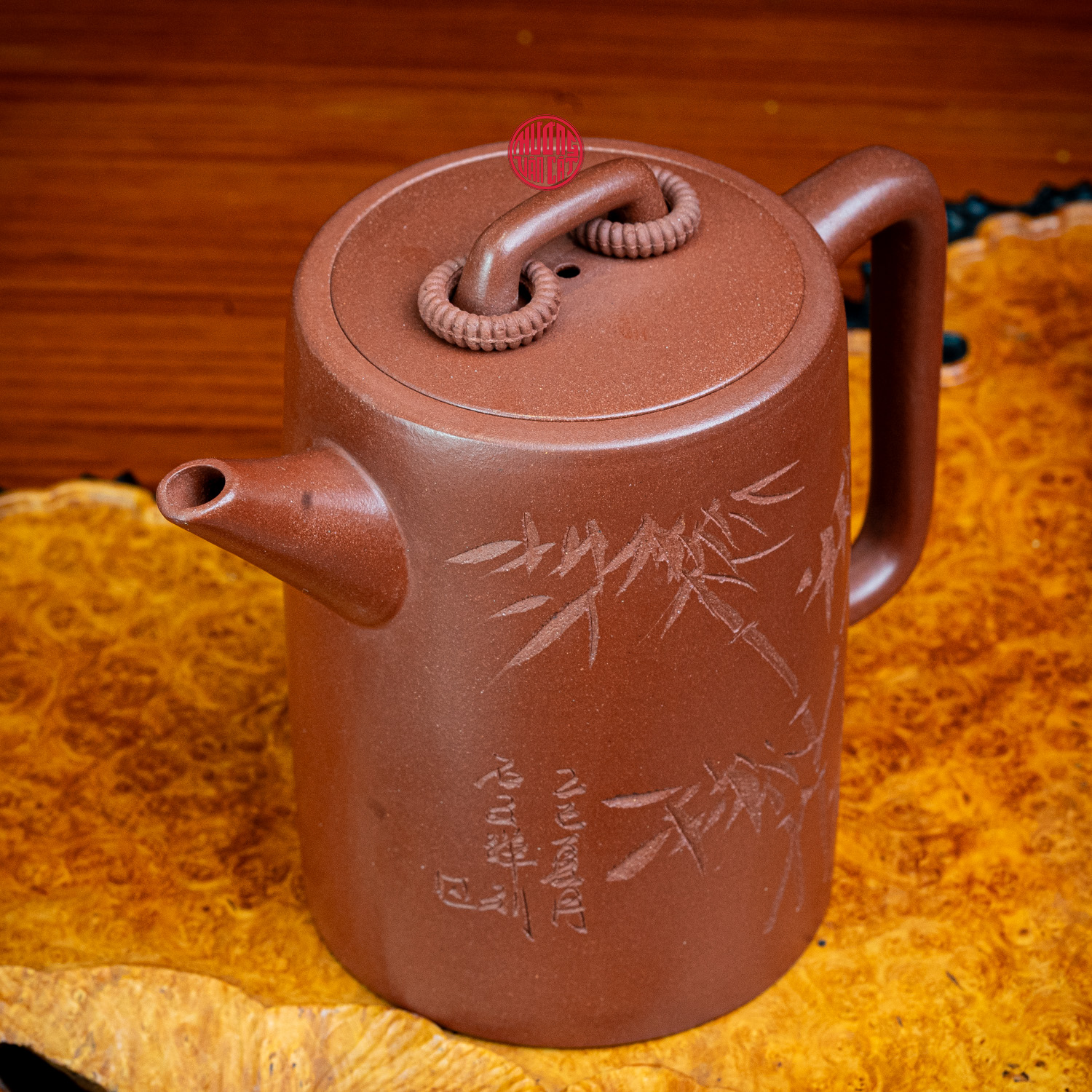 ẤM TRÀ TỬ SA ĐÁY TÀO THANH SONG HOÀN DƯƠNG THỐNG (370ml)