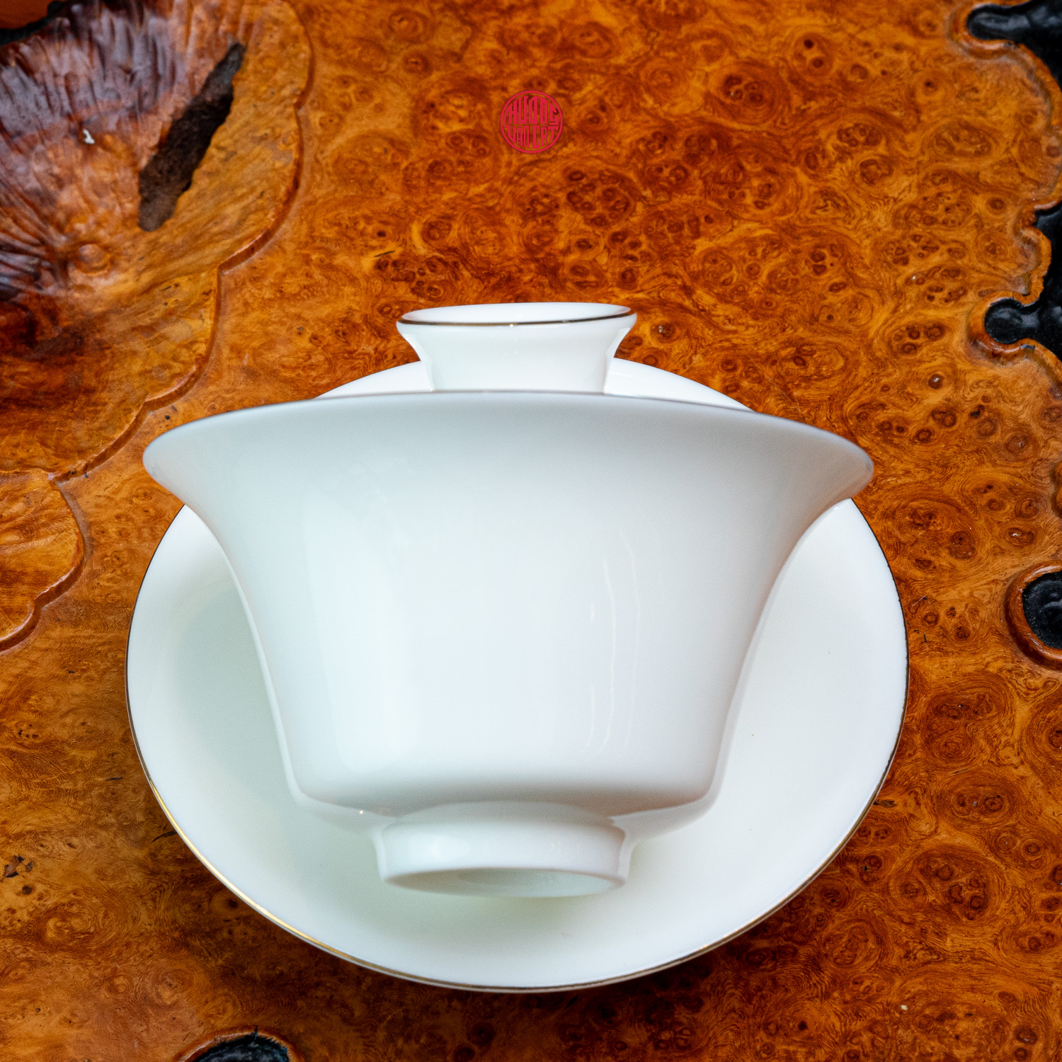 TIỀM TRÀ SỨ CẢNH ĐỨC DÁNG THON TRƠN (130ml)