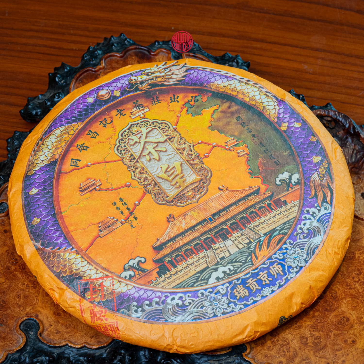 TRÀ PHỔ NHĨ CHÍN LÃO BAN CHƯƠNG CỔ THỤ (357gr)