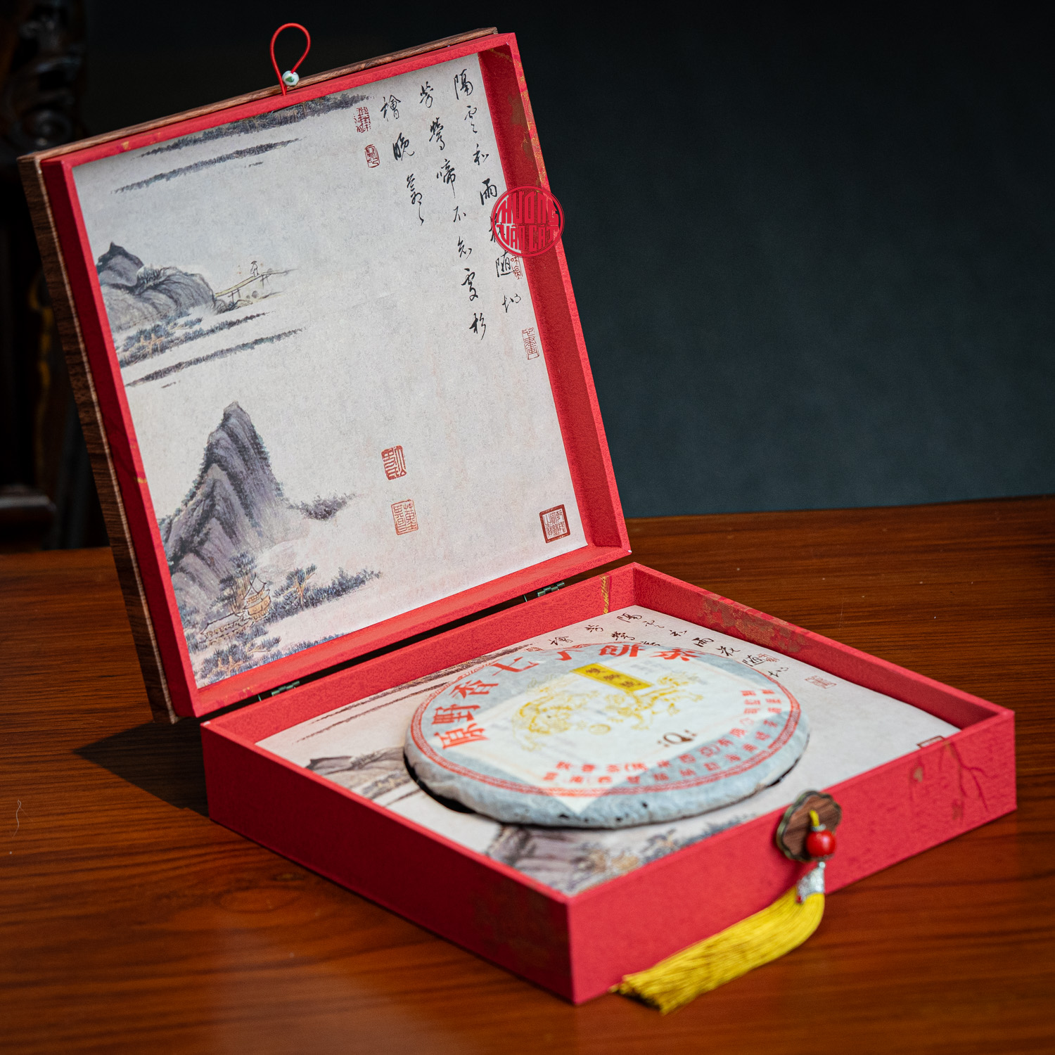 TRÀ PHỔ NHĨ SỐNG CỔ THỤ HIỆU SONG SƯ 2004 HIẾM (357g)