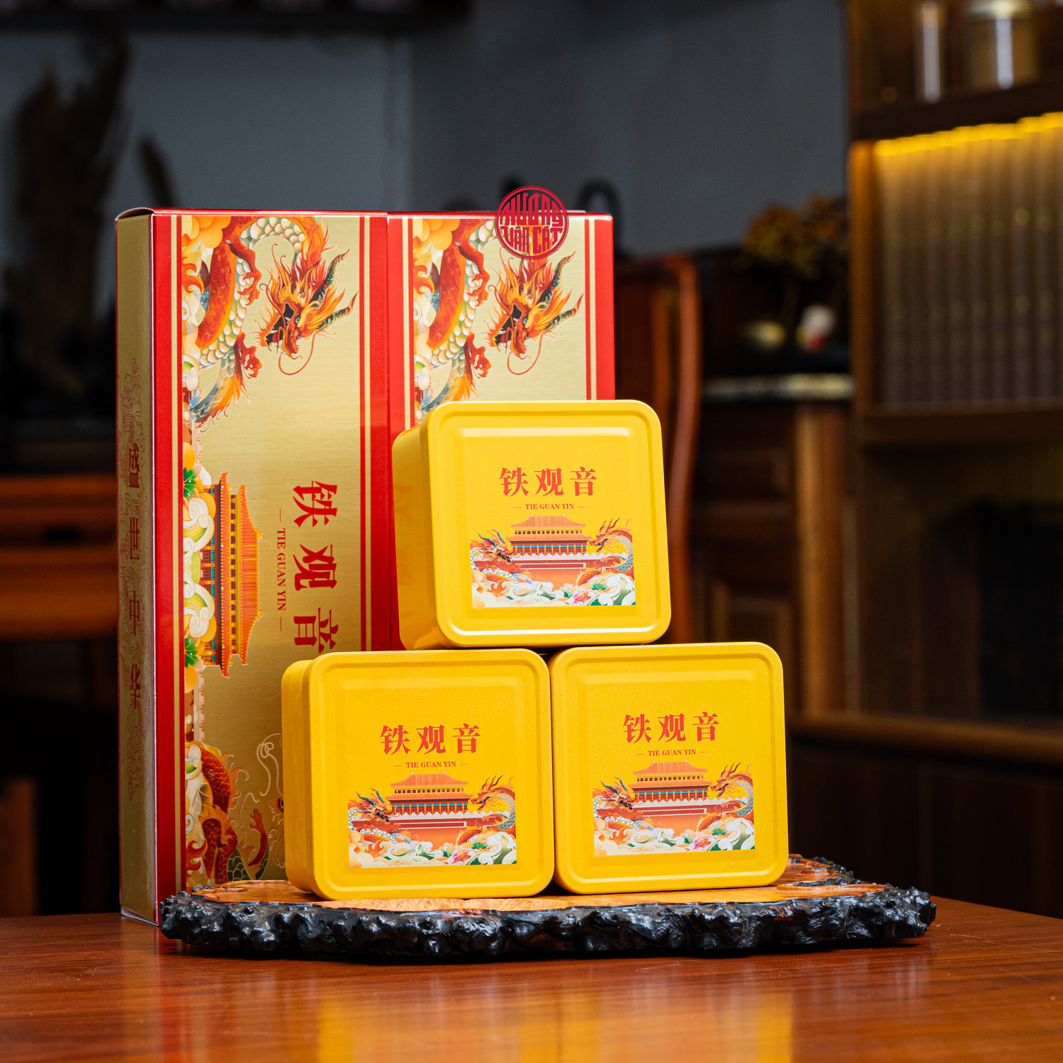 TRÀ THIẾT QUAN ÂM PHÚC KIẾN RỒNG VÀNG CAO CẤP ( 250g )