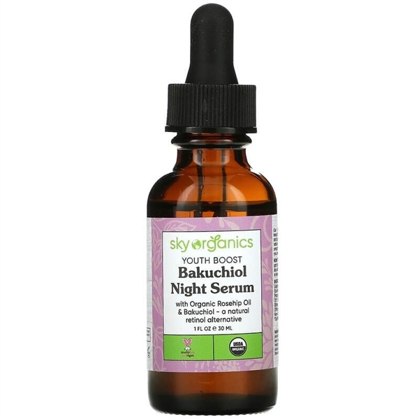 Serum Huyết thanh hữu cơ ban đêm Bakuchiol Sky Organic 30ml - ( lọ)
