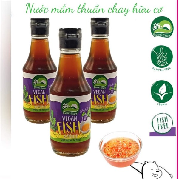 Nước Mắm CHAY Vegan 200ml ( Chai)