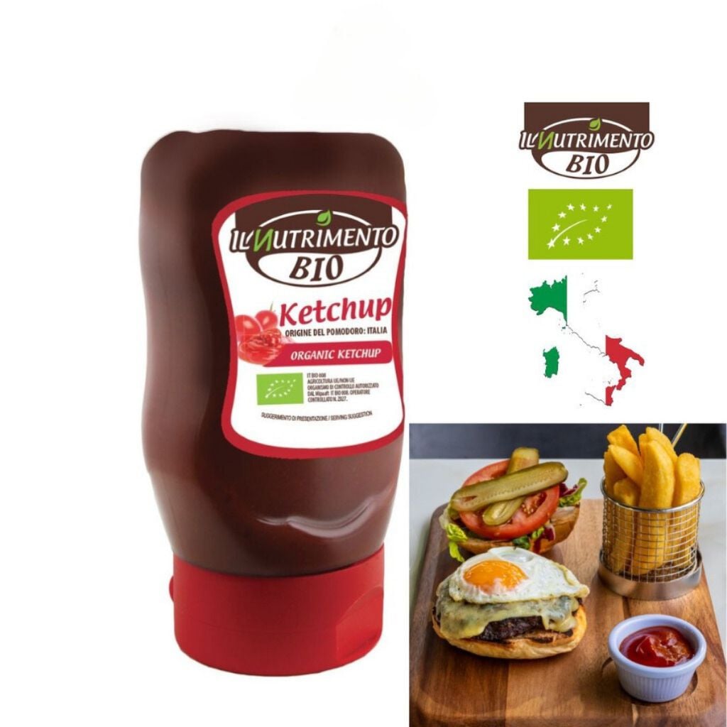 Sốt cà chua ketchup hữu cơ Byodo 300ml