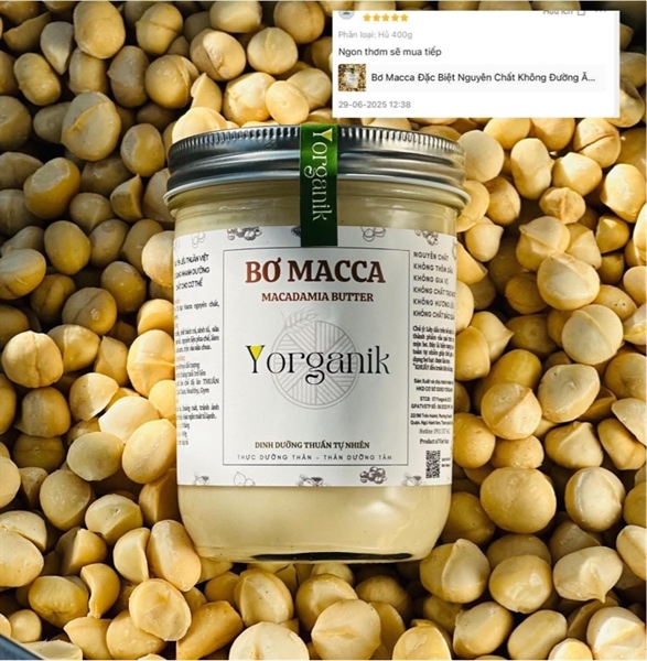 Bơ Macca 190gr