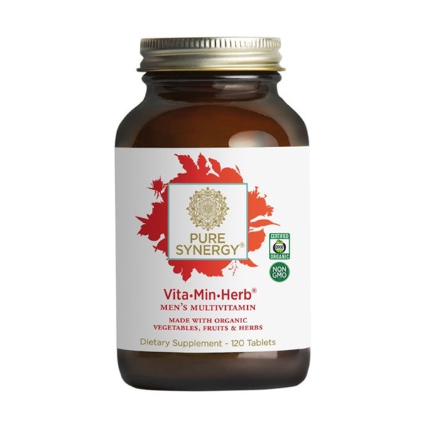 Mulvitamin hữu cơ cho nam Pure Synergy 120v (Hộp)