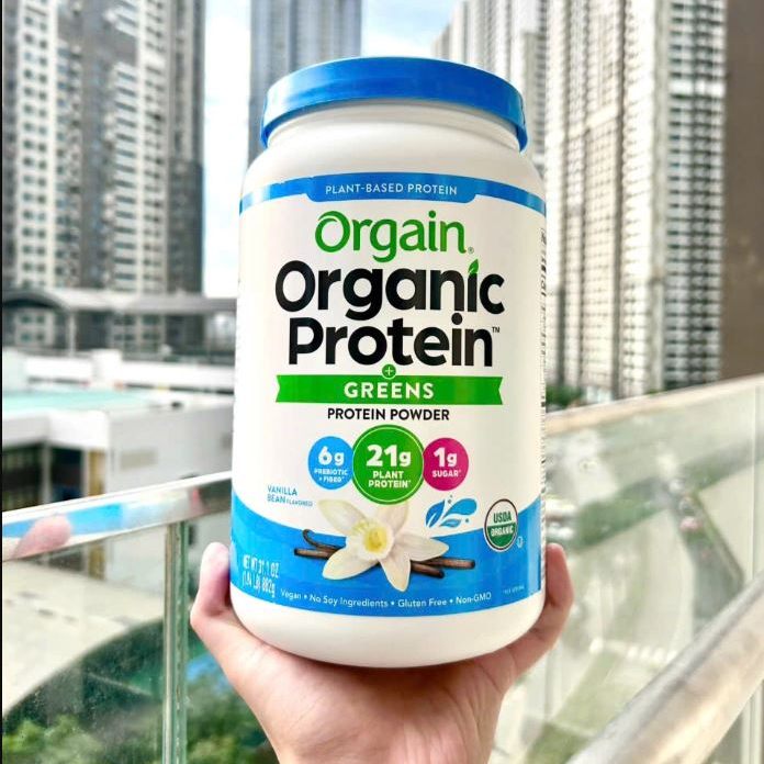 Đạm Protein Thực Vật và Greens Hữu Cơ 882g (Hộp)