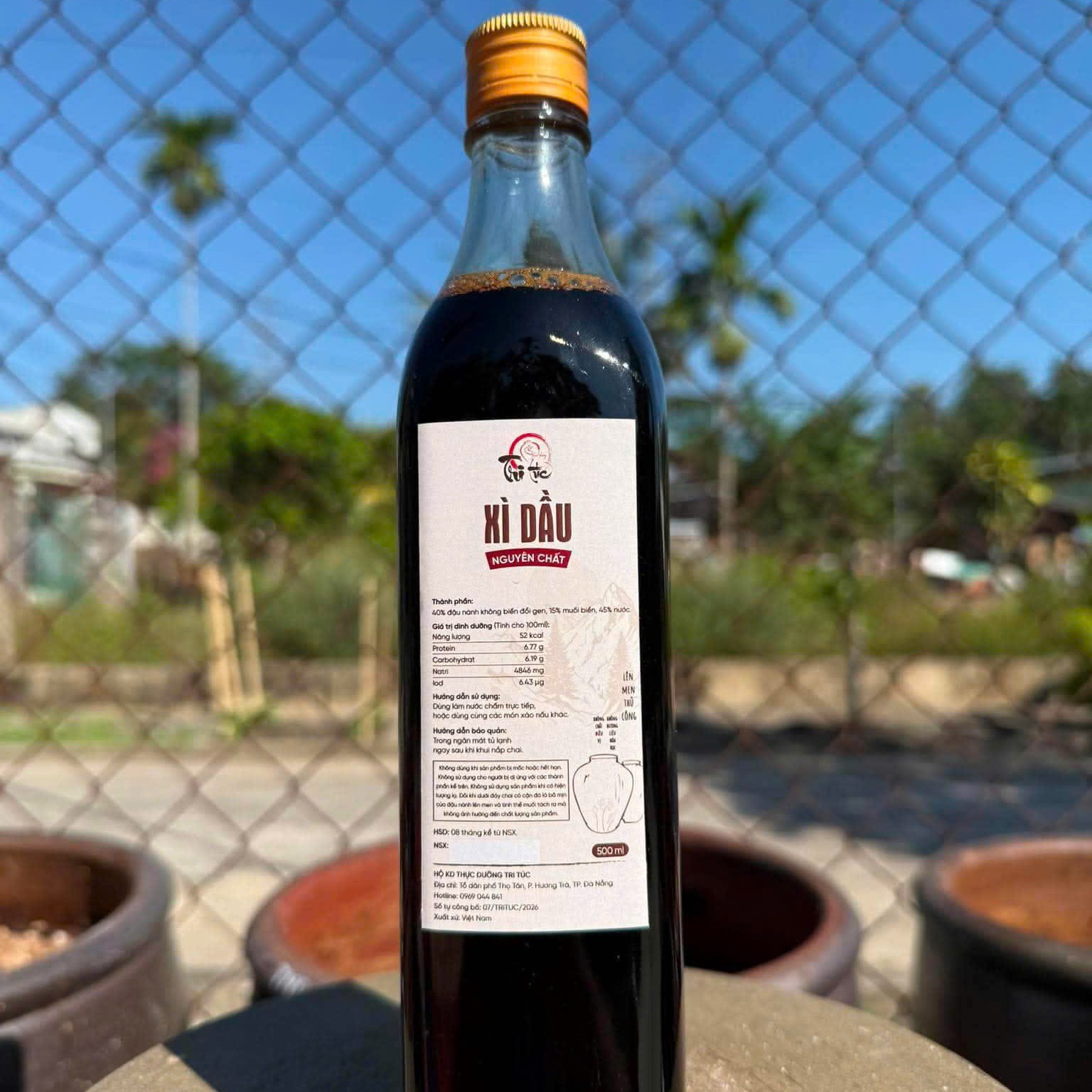 Xì dầu Nguyên Chất Tri Túc 500ml