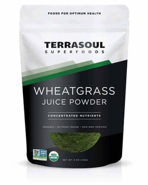 Bột nước ép Cỏ Lúa Mì Terrasoul Hữu Cơ 141gr