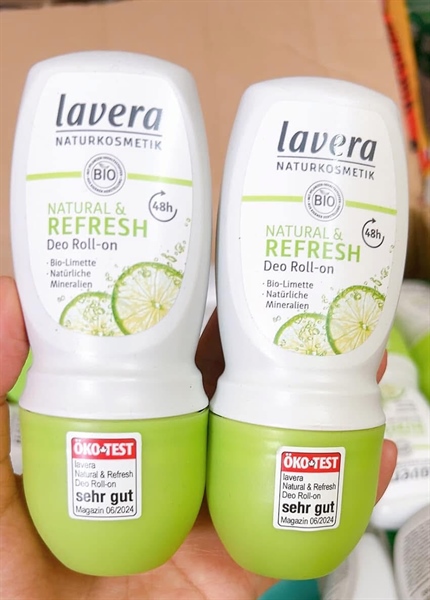 Lăn khử mùi hương Chanh Lavera 50ml