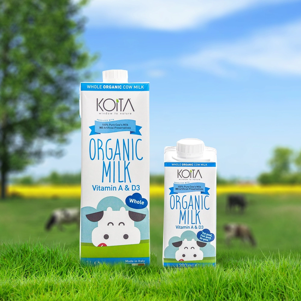 Sữa bò hữu cơ nguyên kem Koita 200ml