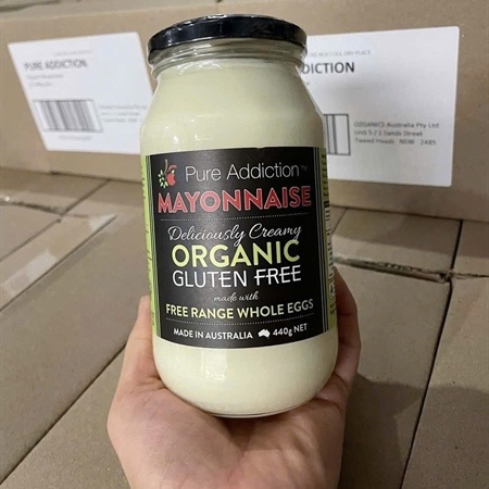 Mayonaise có trứng hữu cơ 440gr