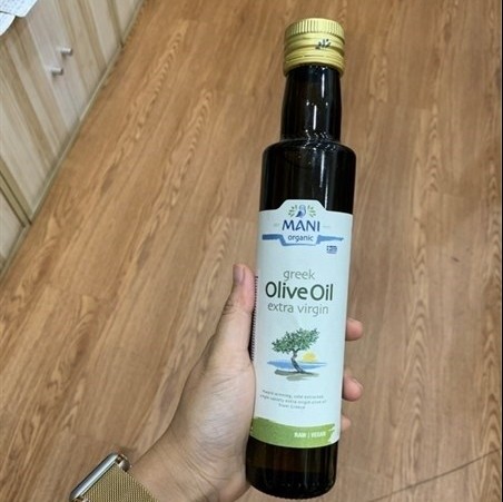 DẦU MANI EXTRA VIRGIN OLIU HỮU CƠ MANI 250ML