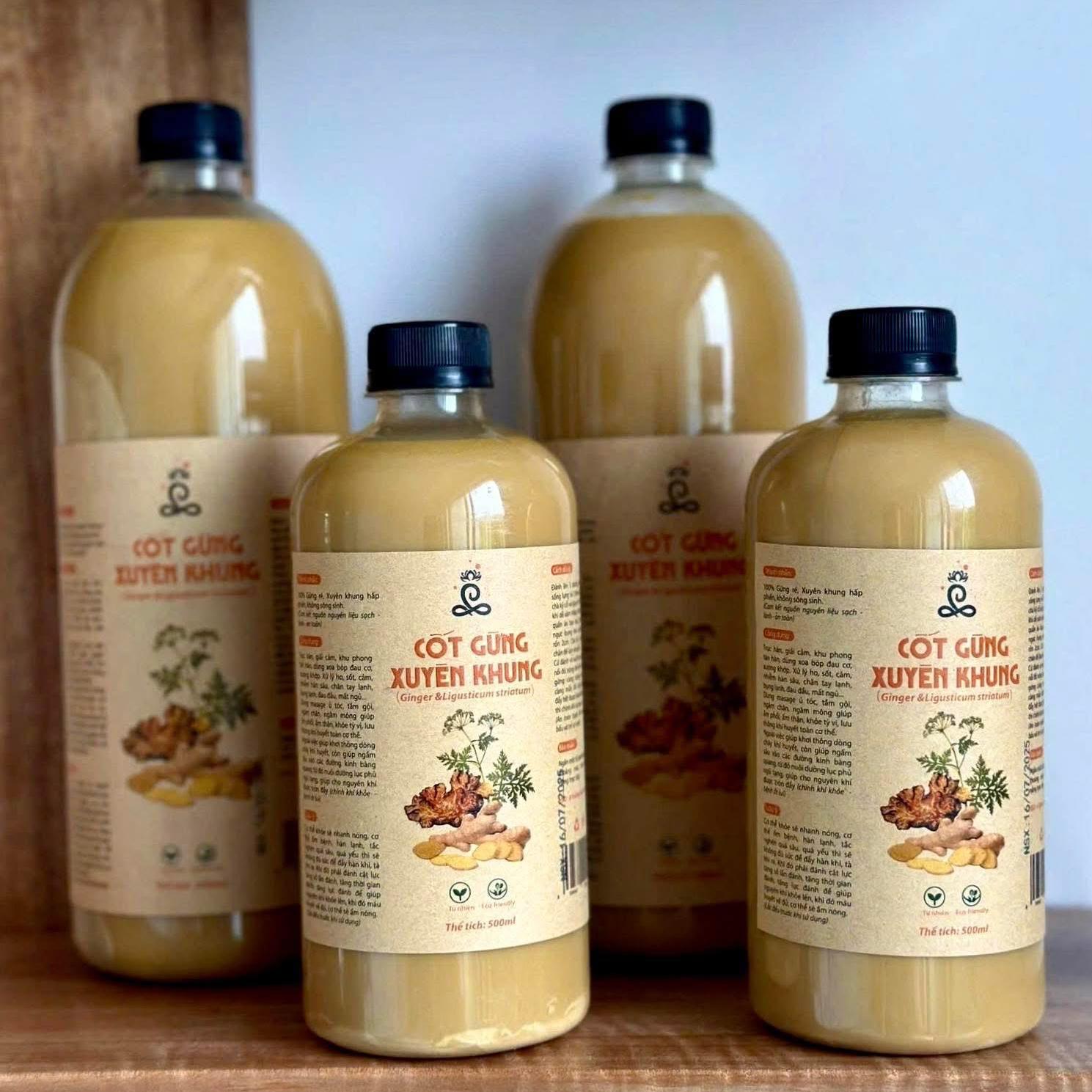 Cốt Gừng Xuyên Khung 1000ml ( 1 lít)
