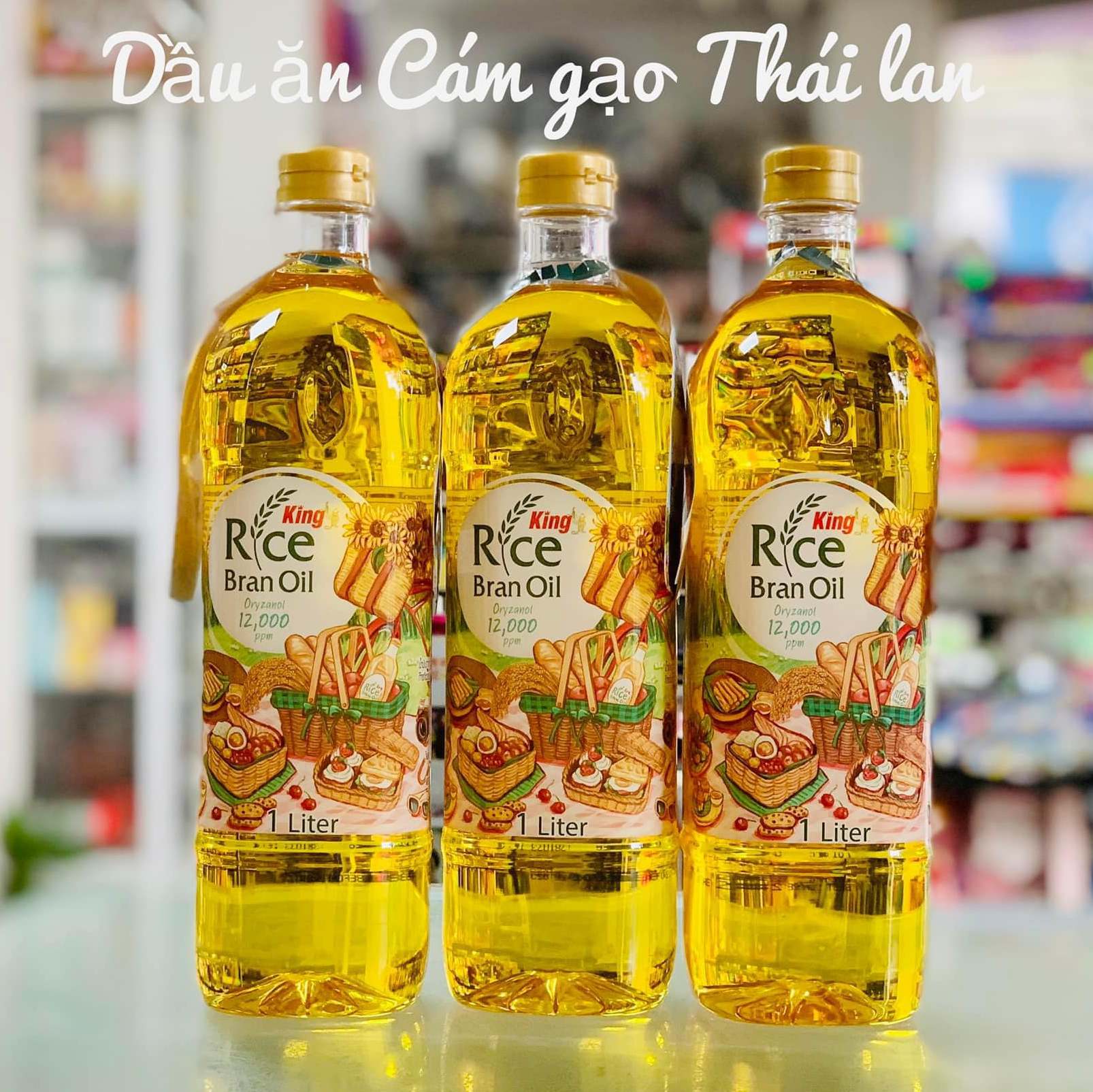 DẦU CÁM GẠO KING RICE THÁI LAN – NON GMO