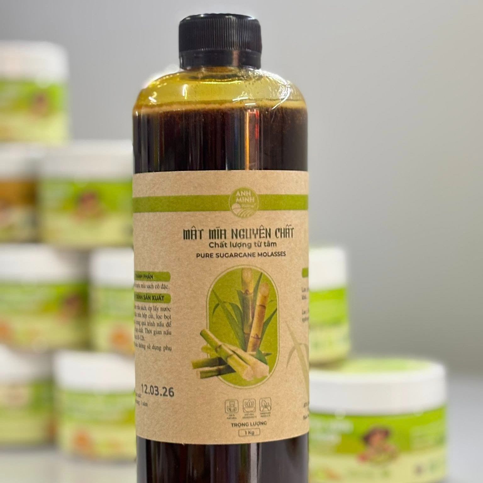 Cốt mía nguyên chất 1.4 kg