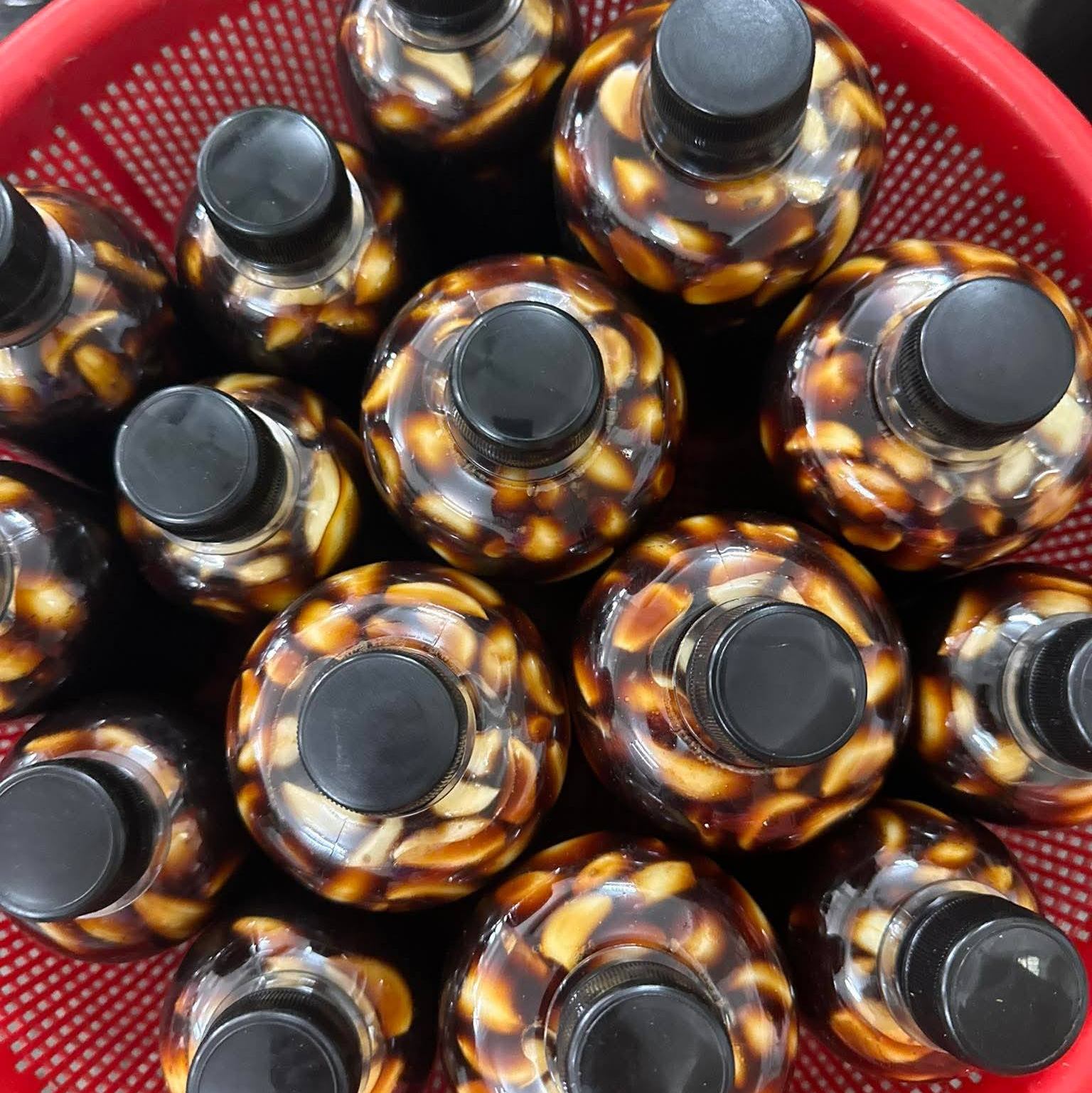 Tỏi ngâm Tamari lâu năm 500ml