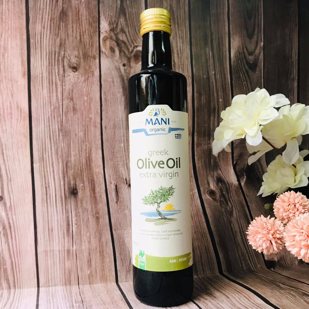 DẦU EXTRA VIRGIN OLIU HỮU CƠ MANI 500ml