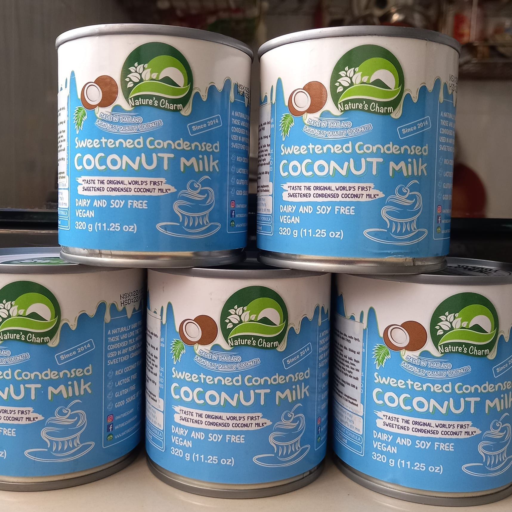 SỮA ĐẶC VEGAN - HƯƠNG DỪA ( CÓ ĐƯỜNG MÍA THÔ )