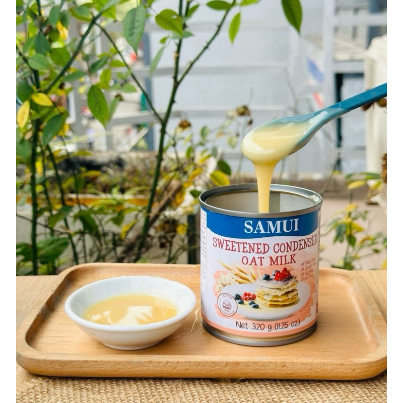 Sữa Đặc Thuần chay Yến mạch SAMUI 320gr ( Hộp)