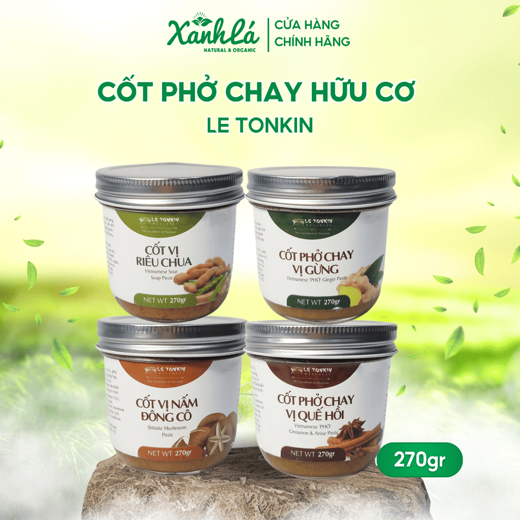 Cốt Phở chay vị Quế Hồi  270gr