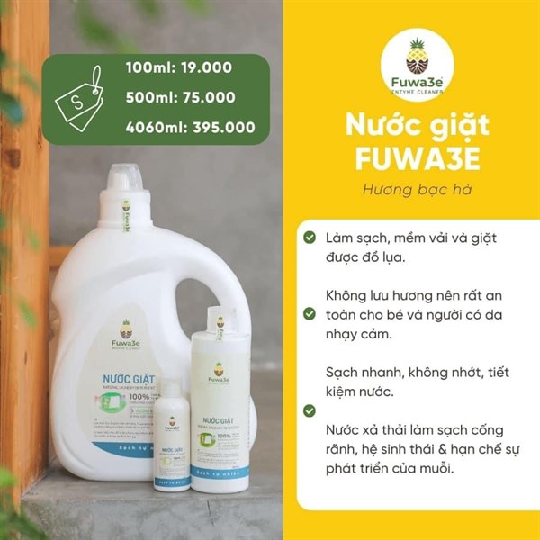 Nước giặt Cam Fuwa3e 500ml
