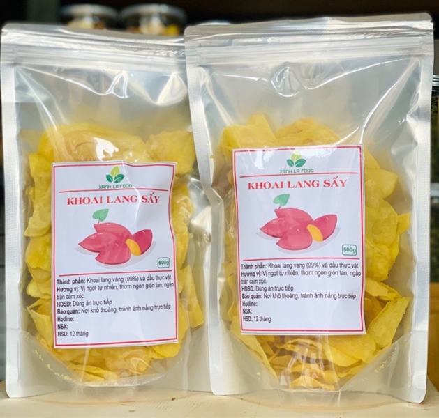 KHOAI LANG SẤY MẬT ONG 500gr