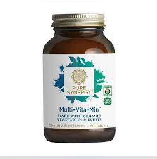 Multivitamin từ thực vật hữu cơ Pure Synergy 60 viên (hộp)
