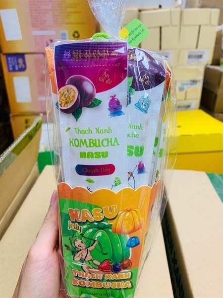 Thạch xanh kombucha 500g Vgreen