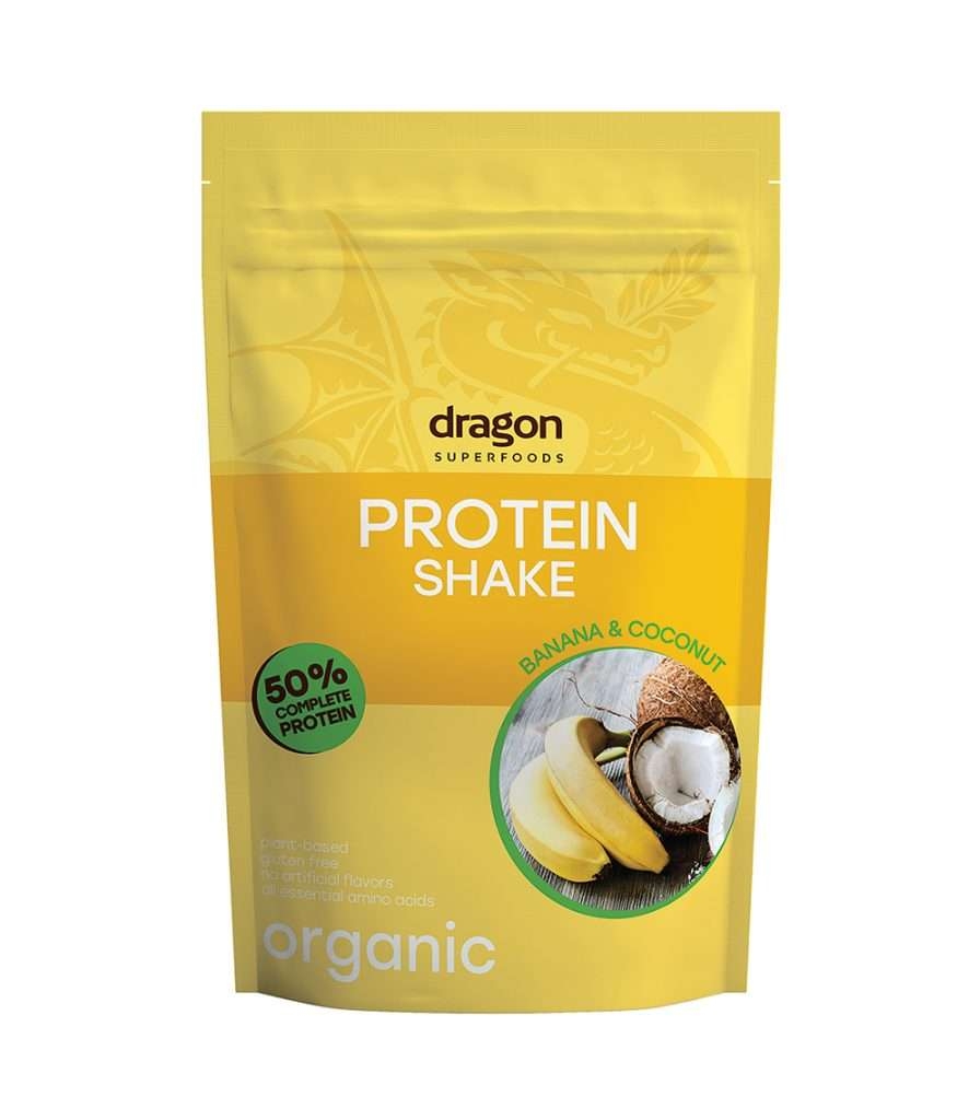 PROTEIN SHAKE CHUỐI VÀ DỪA DARGON SF 450gr